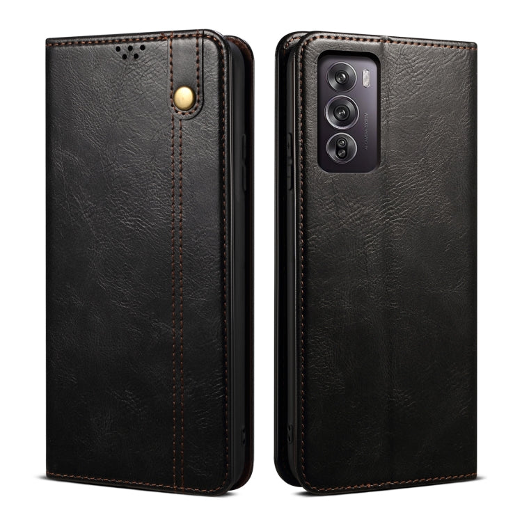 Oil Wax Crazy Horse Texture Leather Phone Case, For OPPO Find X8, For OPPO K12x 5G Global, For OPPO A3X 5G India, For OPPO Reno12 F 5G Global, For OPPO Reno12 Pro 5G Global, For OPPO Reno12 5G Global