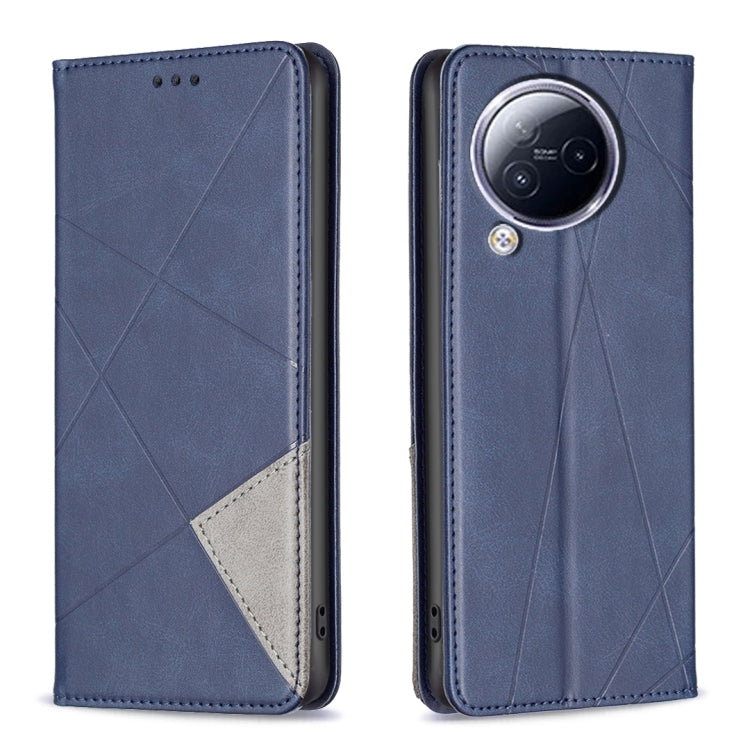 Rhombus Texture Magnetic Leather Phone Case, For Xiaomi Redmi 12 4G, For Xiaomi Poco F5 5G / Redmi Note 12 Turbo, For Xiaomi Redmi Note 12S 4G / Note 11, For Xiaomi Civi 3 5G
