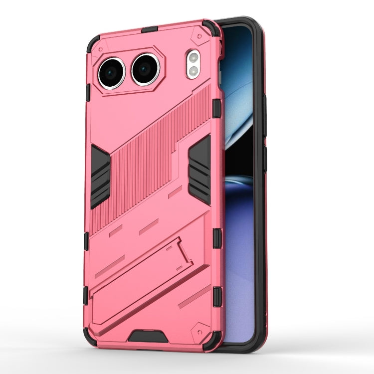 Punk Armor 2 in 1 PC + TPU Phone Case with Holder, For OnePlus 15, For OnePlus Ace 5, For OnePlus Nord 4 5G Global