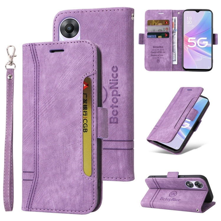 BETOPNICE Dual-side Buckle Leather Phone Case, For OPPO A78 4G, For OPPO Reno10 Pro+ 5G Global, For OPPO A1 5G / A98 / F23 5G, For OPPO A78 5G Global