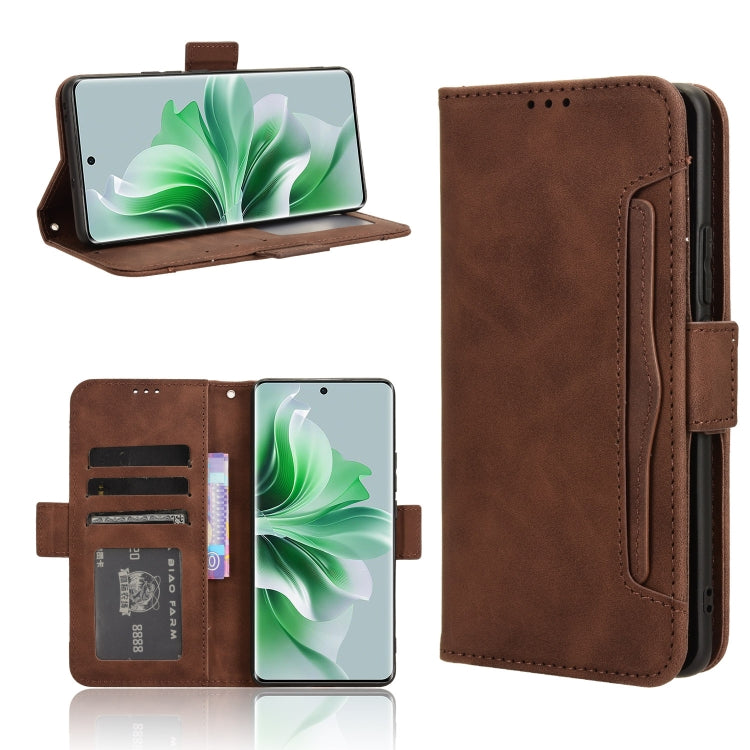 Skin Feel Calf Texture Card Slots Leather Phone Case, For OPPO A3 Pro 5G Global, For OPPO Reno11 F 5G / F25 Pro 5G, For OPPO Find X7 5G, For OPPO Reno11 5G Global