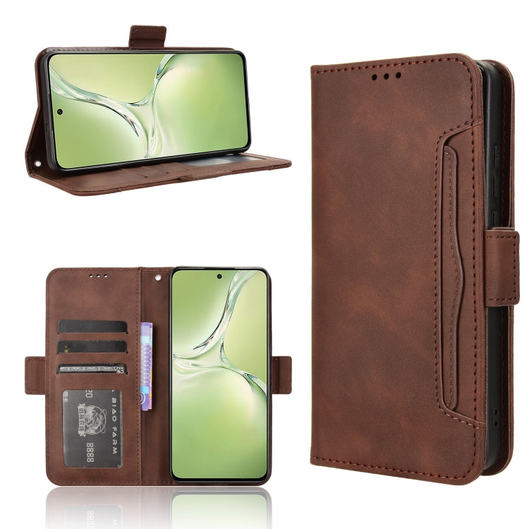 Skin Feel Calf Texture Card Slots Leather Phone Case, For OPPO Reno13 5G Global, For OPPO Reno13 F 4G / 5G, For OPPO Find X8, For OPPO K12X 5G / OnePlus Nord CE4 Lite 5G