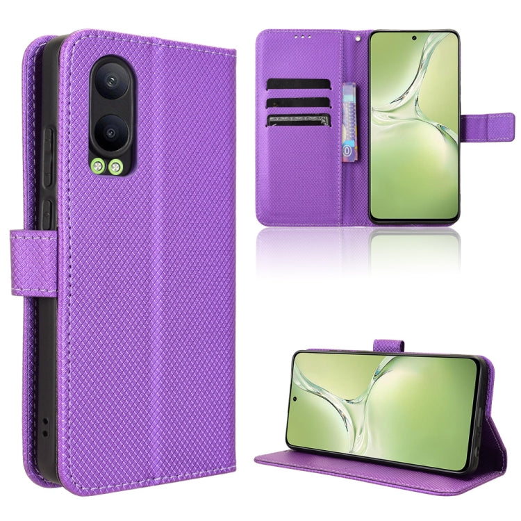 Diamond Texture Leather Phone Case, For OPPO Reno13 5G Global, For OPPO Reno13 F 4G / 5G, For OPPO Find X8, For OPPO K12X 5G / OnePlus Nord CE4 Lite 5G