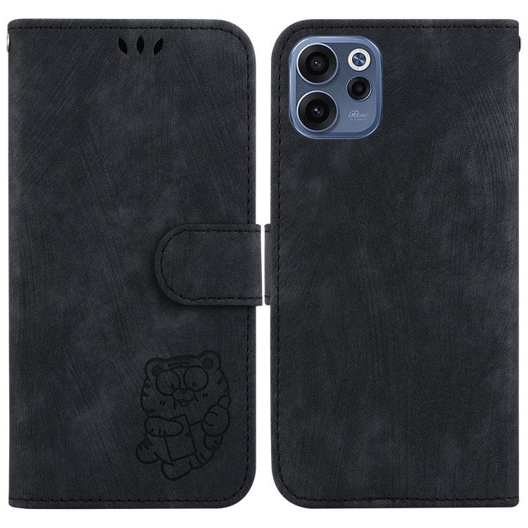 Little Tiger Embossed Leather Phone Case, For OPPO A6 / A6s / A6t / A6x 4G / 5G Global, For OPPO Reno15 Pro Max 5G / Reno15 Pro India, For OPPO Reno15 Pro 5G / Reno15 Pro Mini 5G, For OPPO Reno15 F 5G Global