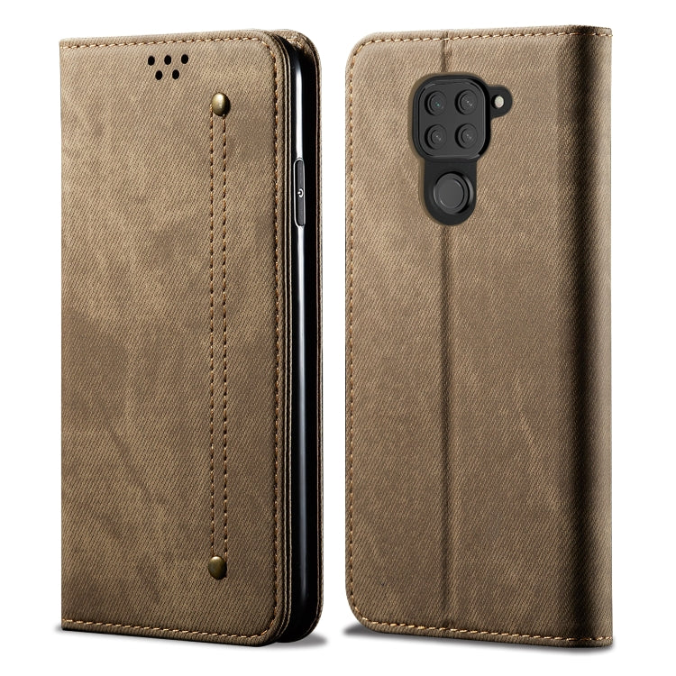 Denim Texture Casual Style Horizontal Flip Leather Case with Holder & Card Slots & Wallet, For Huawei Nova 7, For Huawei Nova 7 Pro, For Huawei Nova 7 SE / P40 Lite 5G, For Vivo Y50, For Huawei Honor X10 5G, For Xiaomi Redmi Note 9