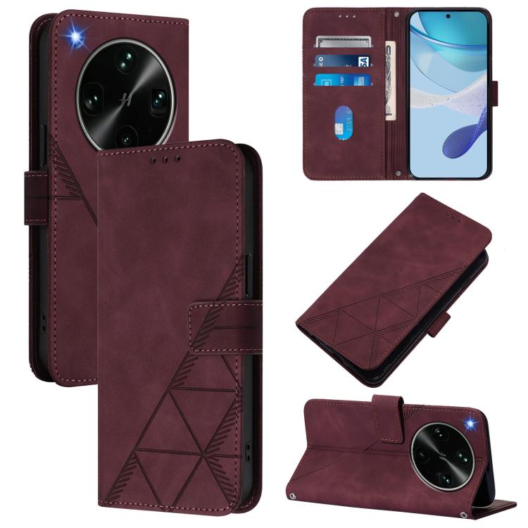 Crossbody 3D Embossed Flip Leather Phone Case, For OPPO Reno16 F/Reno16 FS 5G, For OPPO Reno16 Global/Reno16 Pro Global, For OPPO Find X9s Pro 5G, For OPPO Find X9 Ultra