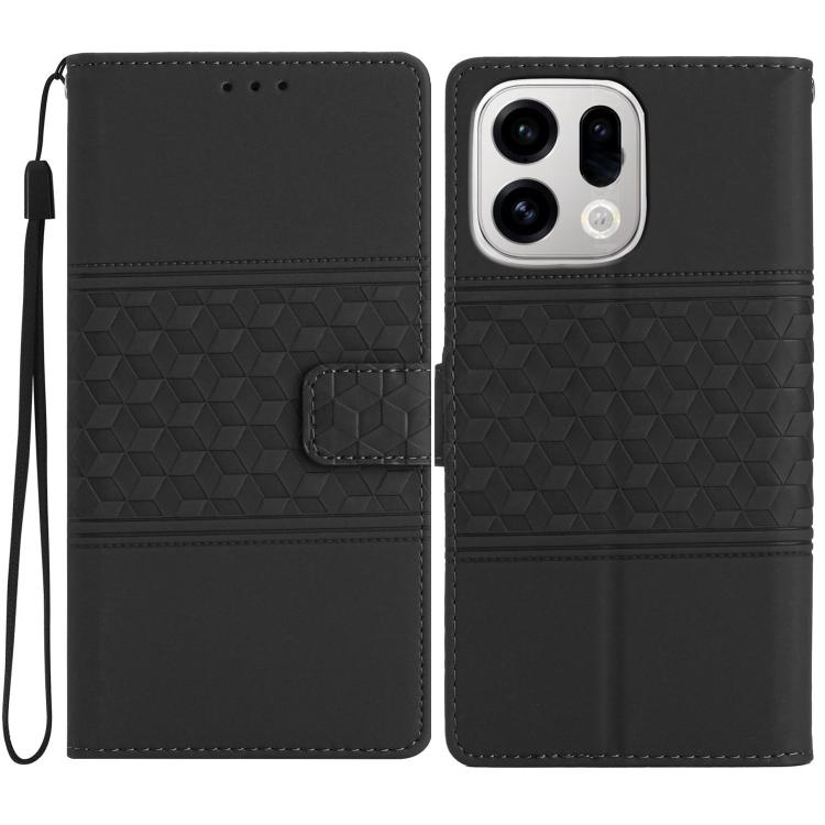 Diamond Embossed Skin Feel Leather Phone Case, For OPPO Reno15 5G Global, For OPPO Find X9, For OPPO A6 Pro 4G / 5G / F31 5G, For OPPO Find X9 Pro
