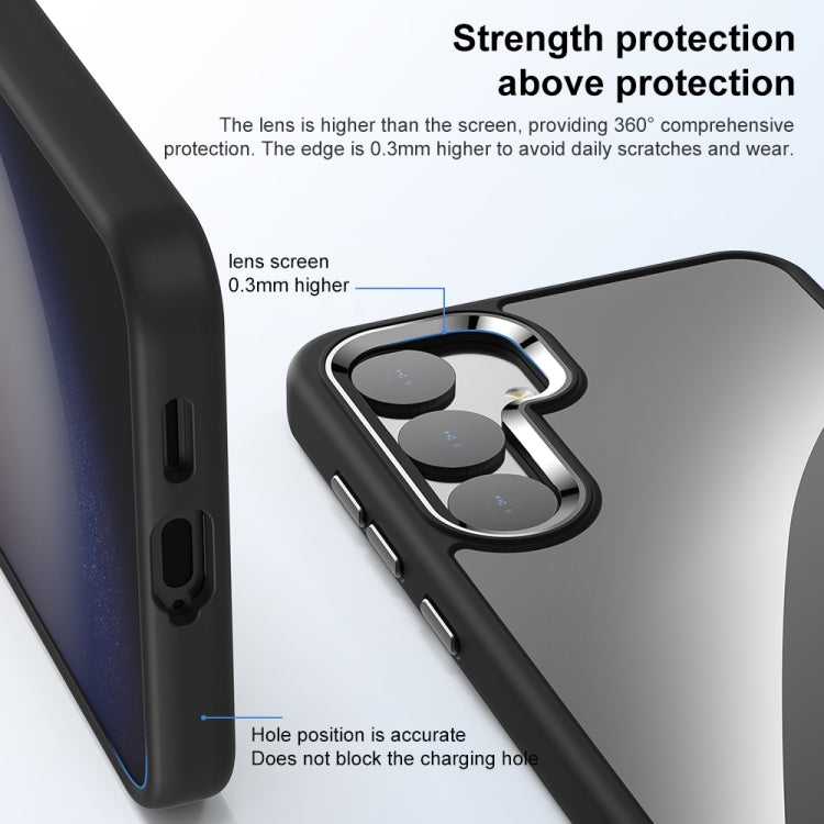 Anti-fingerprint Highly Transparent PC Phone Case, For Samsung Galaxy S24 5G