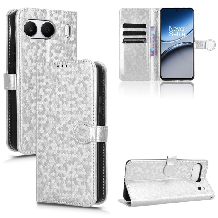 Honeycomb Dot Texture Leather Phone Case, For OnePlus Ace 5 Racing / Nord CE5, For OnePlus Ace 5 / Ace 5 Pro, For OnePlus 13 5G, For OnePlus Nord 4 5G