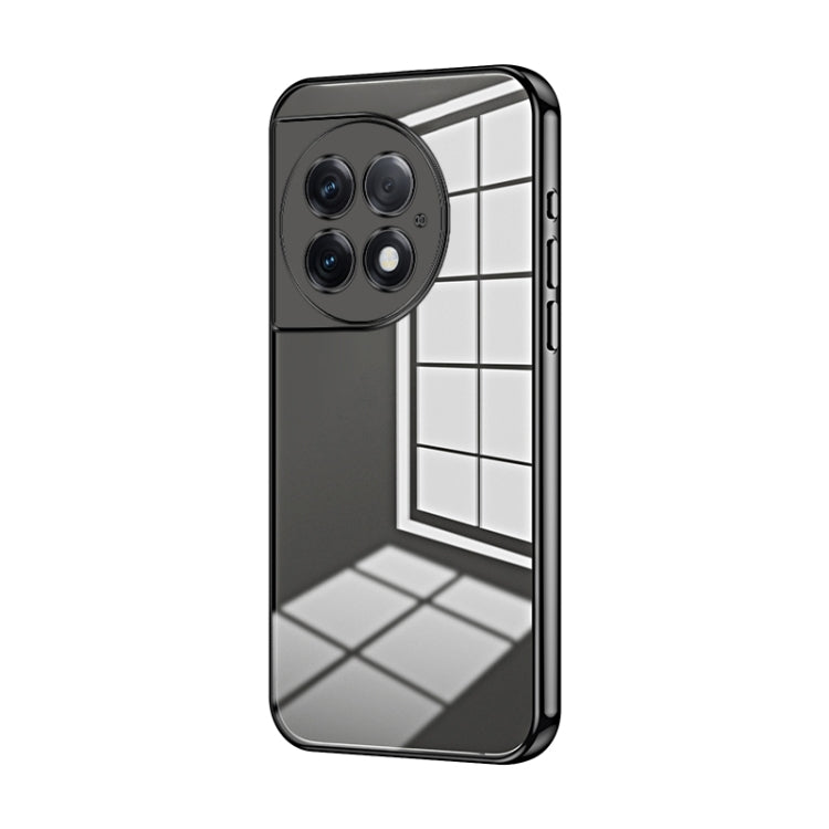Transparent Plating Fine Hole Phone Case, For OnePlus Nord 4, For OnePlus Ace 3 Pro, For OnePlus Ace 2 Pro