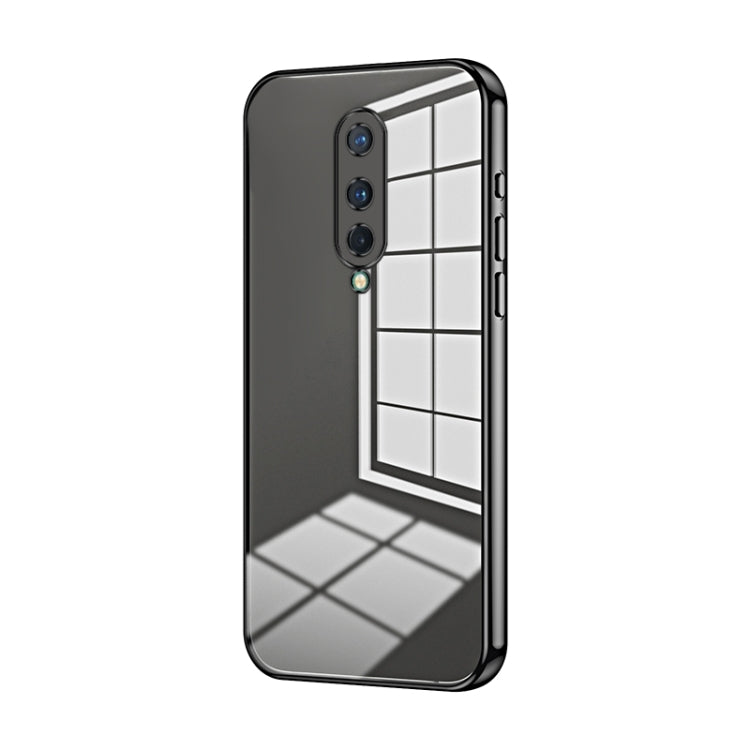Transparent Plating Fine Hole Phone Case, For OnePlus Nord, For OnePlus 8 Pro, For OnePlus 8