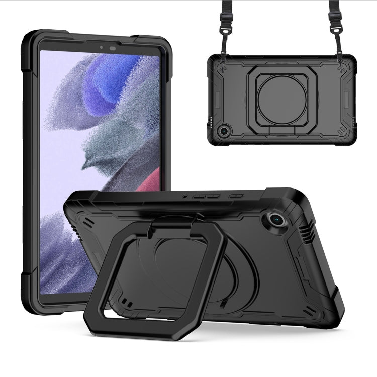Handle Robot Silicone Hybrid PC Tablet Case, For Samsung Galaxy Tab S9 FE+ / S9+, For Samsung Galaxy Tab S9 FE / S9, For Samsung Galaxy Tab A9+, For Samsung Galaxy Tab A9