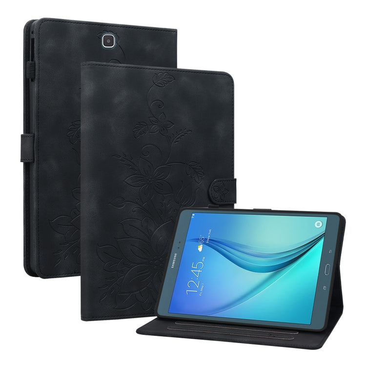 Lily Embossed Leather Tablet Case, For Samsung Galaxy Tab A 9.7 T550 T555