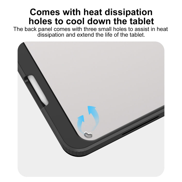 Mutural Pinyue Series Smart Leather Tablet Case, For iPad Air 13 2026 / 2025 / 2024, For iPad Air 11 2026 / 2025 / 2024, For iPad Pro 13 2025 / 2024, For iPad Pro 11 2025 / 2024