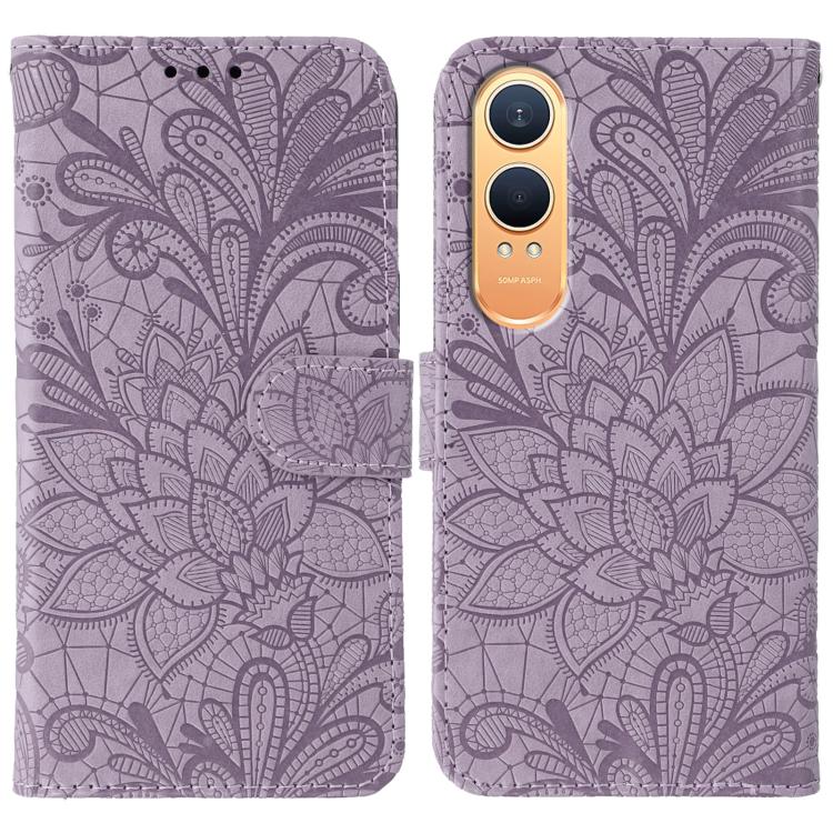 Lace Flower Embossing Flip Leather Phone Case, For OnePlus Ace 5 Pro / Ace 5, For OnePlus 13, For OnePlus Nord 4, For OnePlus Nord CE4 Lite Global