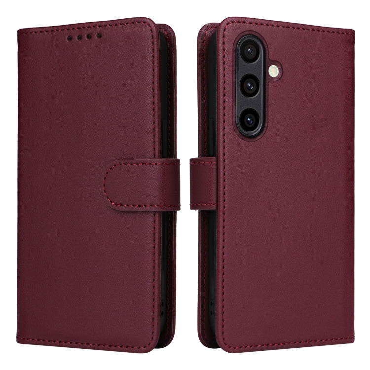 BETOPNICE BN-005 2 in 1 Detachable Imitate Genuine Leather Phone Case, For Galaxy S25 5G, For Galaxy S25+ 5G, For Galaxy S25 Ultra 5G, For Galaxy S24 FE 5G