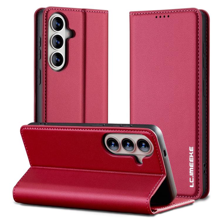 LC.IMEEKE L1 Series Frosted Fine Texture PU Phone Case, For Galaxy S26 FE 5G, For Samsung Galaxy S26+ 5G, For Samsung Galaxy S26 Ultra 5G, For Samsung Galaxy S26 5G