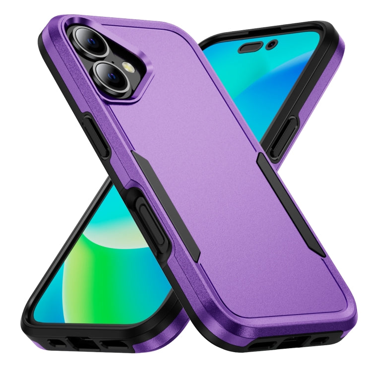 Pioneer Armor Heavy Duty PC + TPU Phone Case, For iPhone 16 Pro, For iPhone 16 Plus