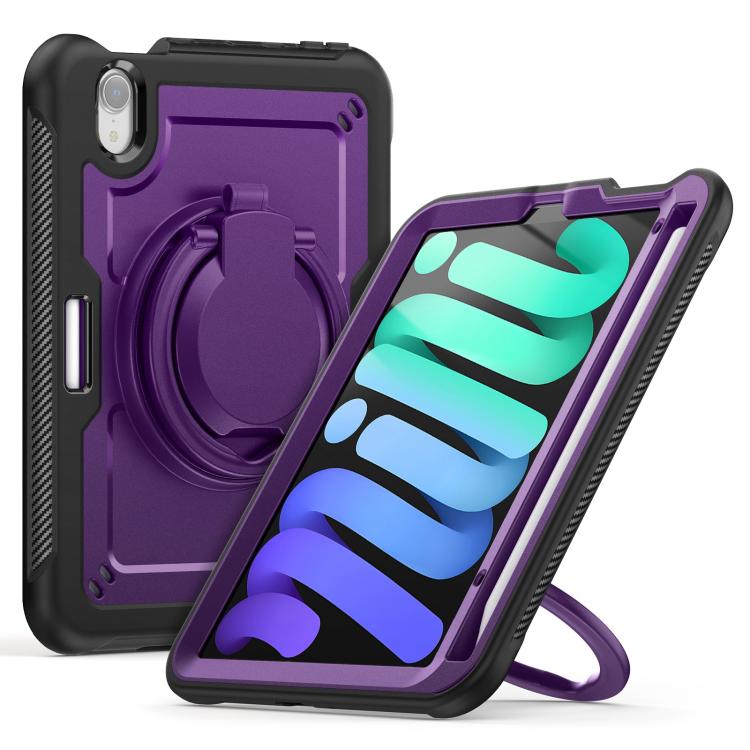 Honeycomb Hybrid Tablet Case with Handle Holder & Strap, For iPad Pro 11 2025 / 2024, For iPad 10th Gen 10.9 2022, For iPad mini 2024 / mini 6