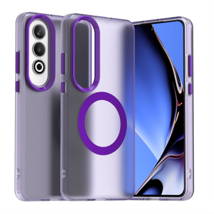 Candy Magsafe PC Hybrid TPU Phone Case, For OnePlus Nord CE4 Lite India, For OnePlus Nord CE4 Lite, For OnePlus Nord CE4
