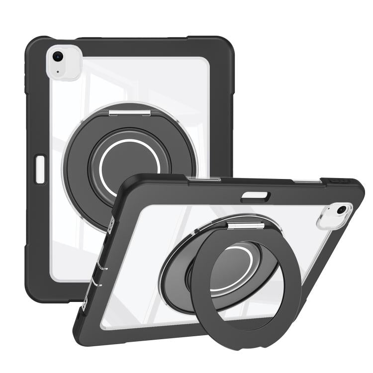 Crystal Armor PC Hybrid TPU Tablet Case with Pen Slot, For iPad Pro 13 2025 / 2024, For iPad Pro 11 2025 / 2024, For iPad Air 11 2025 / 2024 / 10.9 2022, For iPad Air 13 2025 / 2024