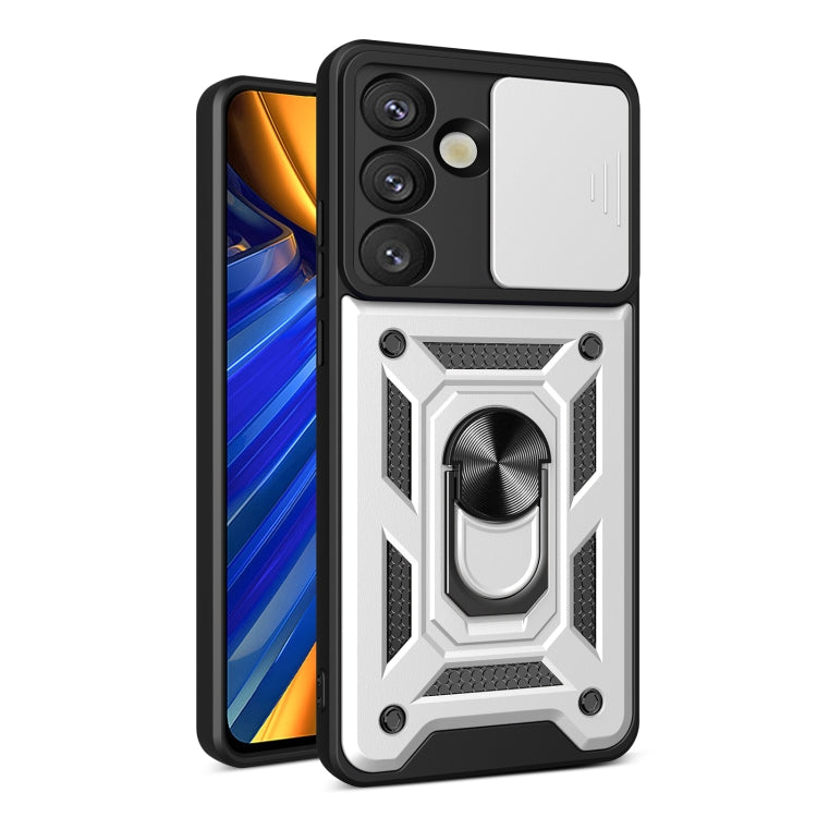 Sliding Camera Cover Design TPU+PC Phone Case, For Samsung Galaxy S26 5G, For Samsung Galaxy S25 Edge 5G, For Samsung Galaxy S25 5G