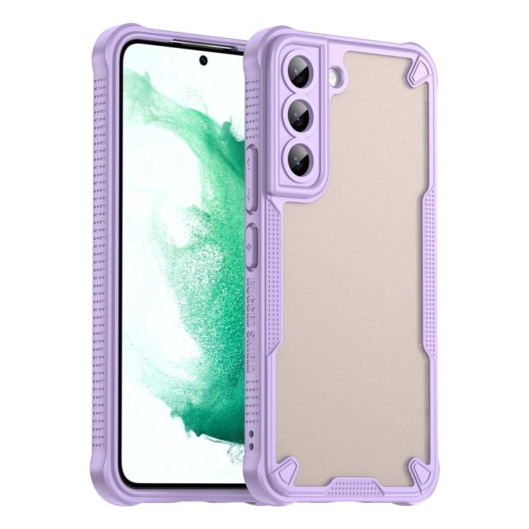 Armor Glaze PC Hybrid TPU Phone Case, For Samsung Galaxy S23+ 5G, For Samsung Galaxy S23 5G, For Samsung Galaxy S22 Ultra 5G, For Samsung Galaxy S22+ 5G