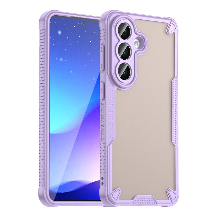 Armor Glaze PC Hybrid TPU Phone Case, For Galaxy S26 FE 5G, For Samsung Galaxy S26+ 5G, For Samsung Galaxy S26 Ultra 5G, For Samsung Galaxy S26 5G