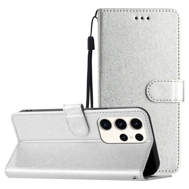 Silk Texture Horizontal Flip Leather Phone Case, For Samsung Galaxy S25 5G, For Samsung Galaxy S25+ 5G, For Samsung Galaxy S25 Ultra 5G