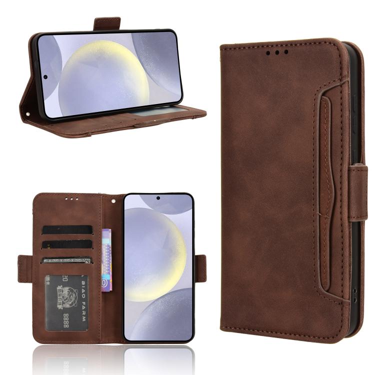 Skin Feel Calf Texture Card Slots Leather Phone Case, For Samsung Galaxy S26+ 5G, For Samsung Galaxy S26 Ultra 5G, For Samsung Galaxy S26 5G, For Samsung Galaxy S25 FE 5G