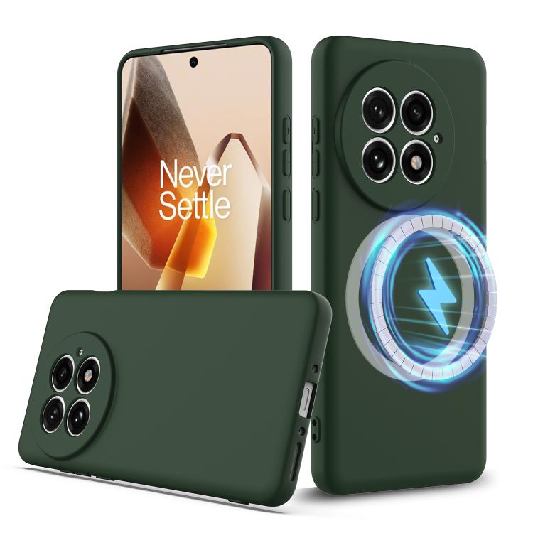 Shockproof Silicone Magsafe Phone Case, For OnePlus Ace 5 Ultra / Nord 5, For OnePlus Ace 5 Racing / Nord CE5, For OnePlus 13T / 13s, For OnePlus 13R / Ace 5 / Ace 5 Pro, For OnePlus 13
