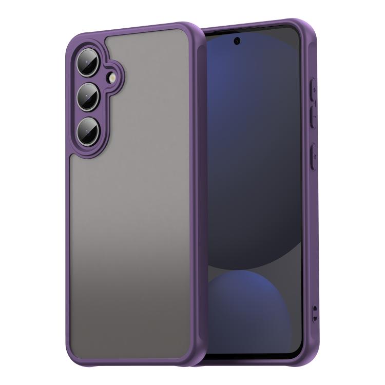 Fan Dun Series TPU Hybrid PC Frosted Phone Case, For Samsung Galaxy S25 FE 5G, For Samsung Galaxy S25 Edge 5G, For Samsung Galaxy S25 5G, For Samsung Galaxy S25+ 5G, For Samsung Galaxy S25 Ultra 5G, For Samsung Galaxy S24 FE 5G