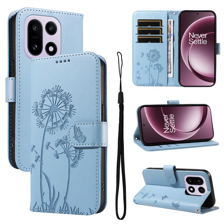 Dandelion Embossed Pattern Flip Leather Phone Case, For OnePlus Nord CE6 Lite/Turbo 6X, For OnePlus Ace 6 Ultra, For OnePlus Ace 6, For OnePlus 15