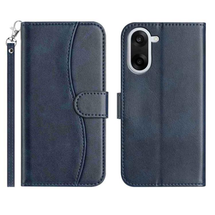 Dual-Folded S-shape Leather Phone Case, For OnePlus Ace 6, For OnePlus 15, For OnePlus Nord 5, For OnePlus Nord CE5