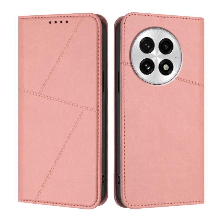 Strong Magnetic Frosted Flip Leather Phone Case, For OnePlus 13T, For OnePlus Ace 5, For OnePlus 13