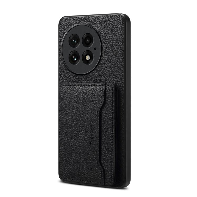Denior Litchi Texture Magnetic Phone Case, For OnePlus 13