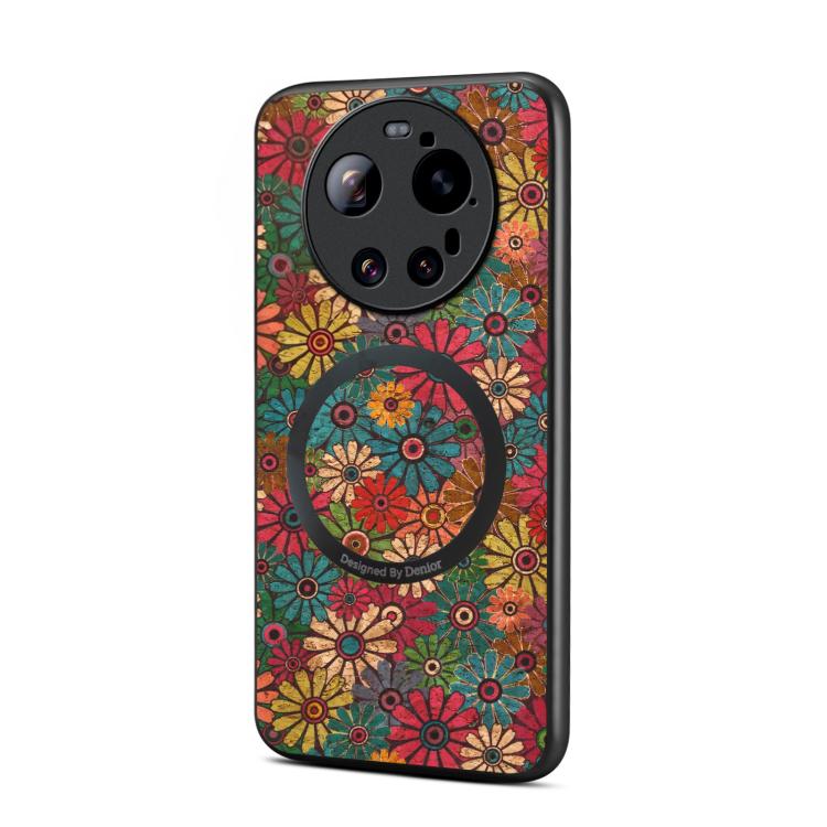 Denior Flower Language Series Magnetic Phone Case, For OnePlus 13