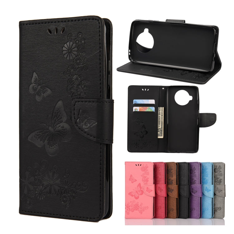 Butterflies Embossing Horizontal Flip Leather Case with Holder & Card Slots & Wallet, For OPPO Realme 7 Pro 5G, For OPPO Reno4 Pro 5G, For Xiaomi Mi 10T Lite 5G