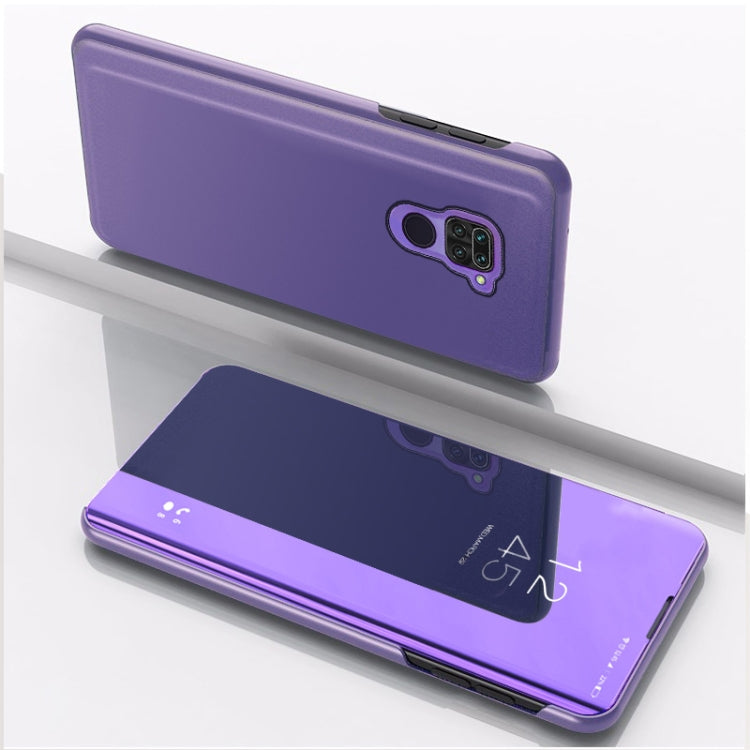 Plated Mirror Horizontal Flip Leather Case with Holder, For Huawei Y5P/Honor 9S, For Huawei Y6P/Honor 9A, For Xiaomi Redmi Note9/Red 10X 5G