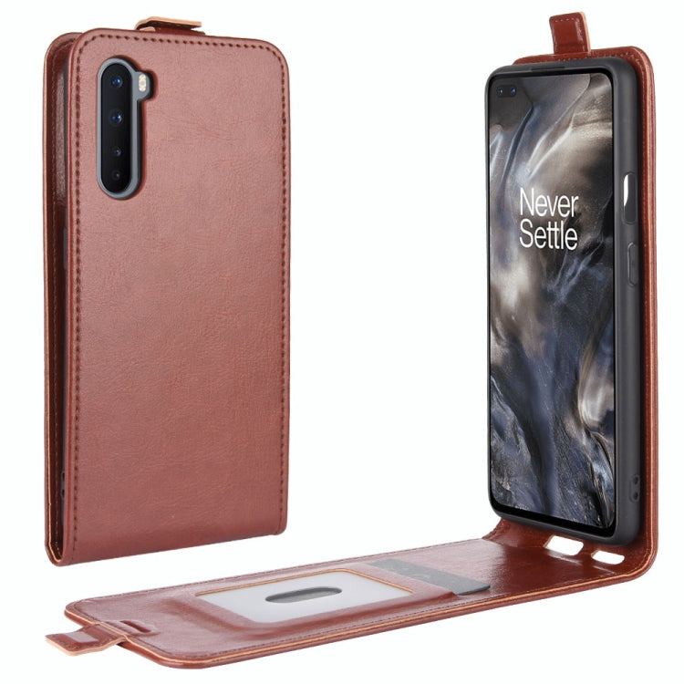 For OnePlus Nord R64 Texture Single Vertical Flip Leather Protective Case with Card Slots & Photo Frame, For OnePlus Nord
