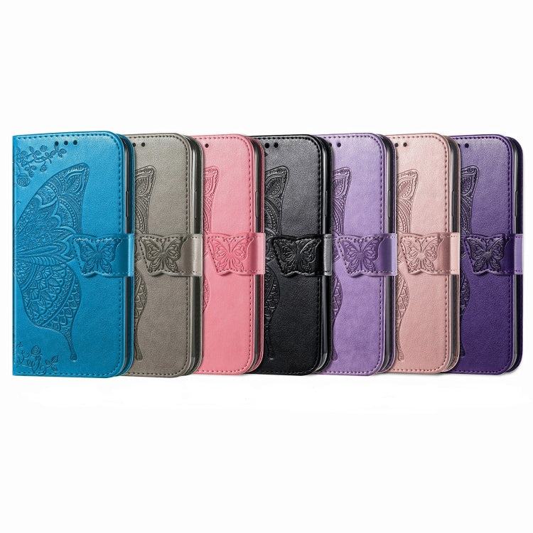 Butterfly Love Flower Embossed Flip Leather Phone Case, For Realme GT Neo 3, For Realme C30, For OPPO A77