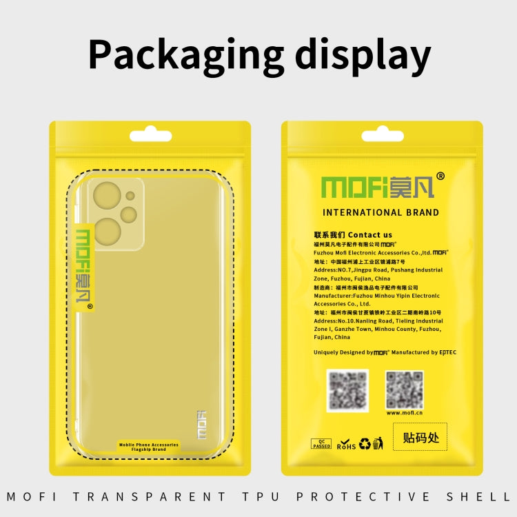 MOFI Ming Series Ultra-thin TPU Phone Case, For Xiaomi Redmi Note 12 Pro Speed, For Google Pixel 7A, For ZTE Nubia Red Magic 8 / 8 Pro, For Tecno Spark 9 Pro 4G
