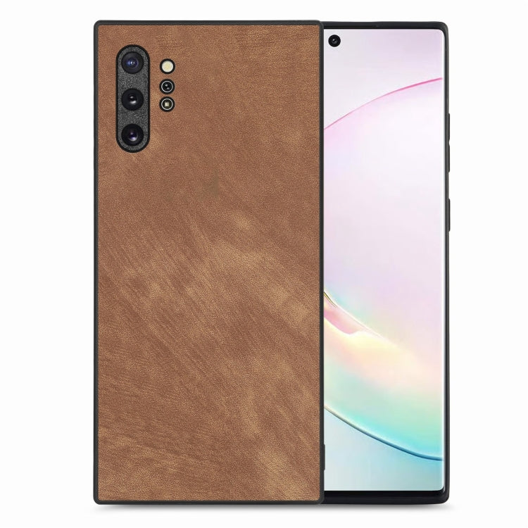 Vintage Leather PC Back Cover Phone Case, For Samsung Galaxy A70/A70S, For Samsung Galaxy A50/A50S/A30S, For Samsung Galaxy Note10, For Samsung Galaxy Note10+