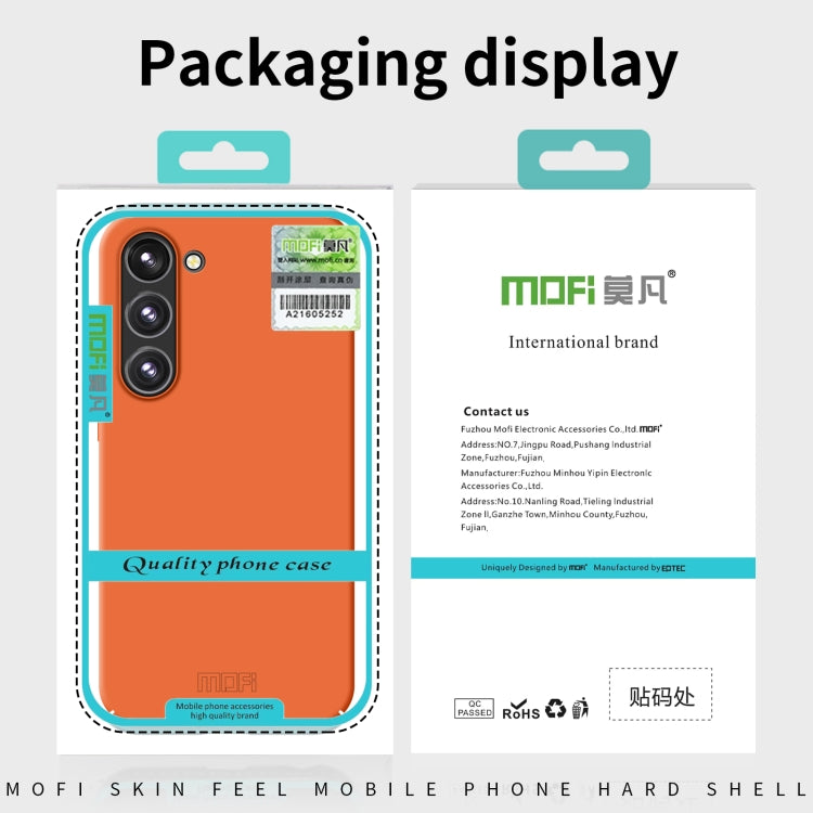 MOFI Qin Series Skin Feel All-inclusive PC Phone Case, For Samsung Galaxy S24 FE 5G, For Samsung Galaxy S24 Ultra 5G, For Samsung Galaxy S24+ 5G