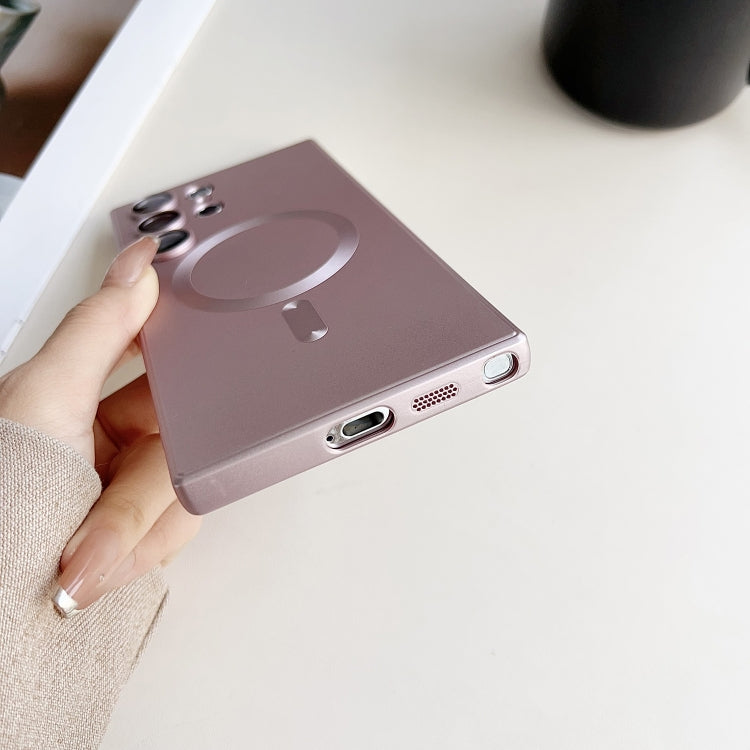 Metallic Paint Magsafe Liquid TPU Phone Case, For Samsung Galaxy S25 5G, For Samsung Galaxy S25+ 5G, For Samsung Galaxy S25 Ultra 5G