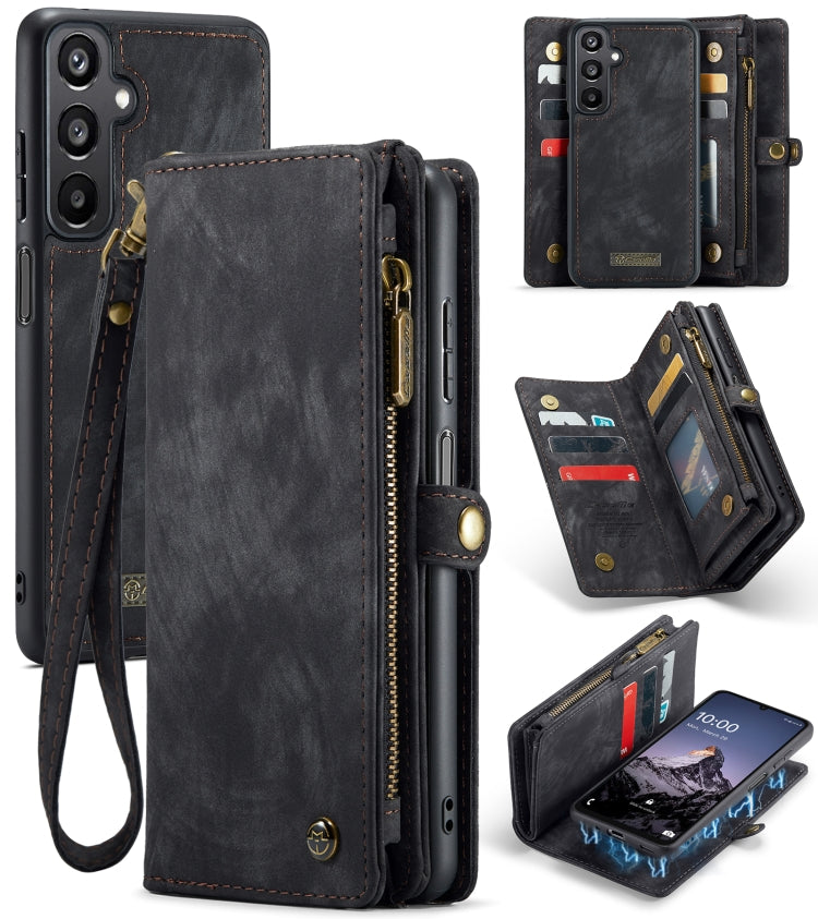 CaseMe 008 Detachable Multifunctional Leather Phone Case, For Samsung Galaxy S25+ 5G, For Samsung Galaxy S25 Ultra 5G, For Samsung Galaxy A16 5G