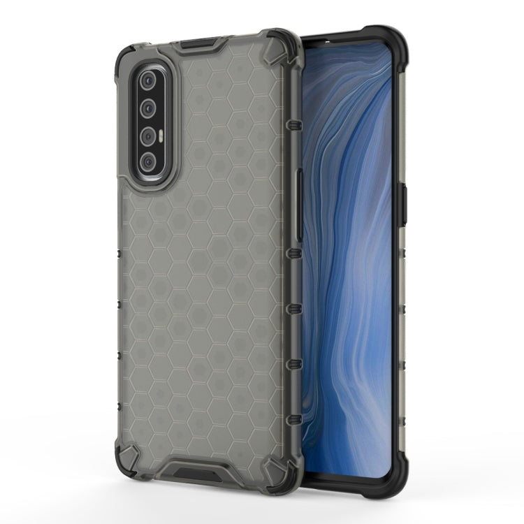 For OPPO Reno3pro Shockproof Honeycomb PC + TPU Case, For OPPO Reno 3 Pro