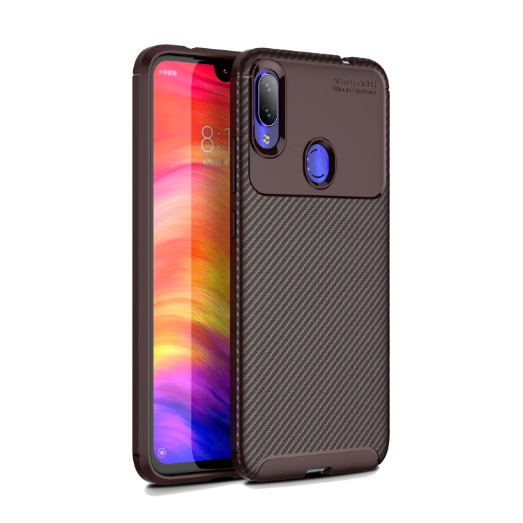 For OPPO A8 Carbon Fiber Texture Shockproof TPU Case, For OPPO A8