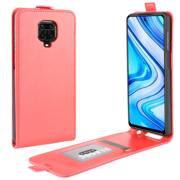 For Xiaomi Redmi Note 9 Pro/Note 9S/Note 9 Pro Max R64 Texture Single Vertical Flip Leather Protective Case with Card Slots & Photo Frame, For Redmi Note 9 Pro
