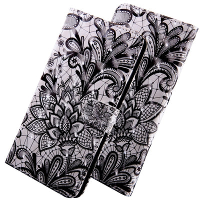 3D Coloured Drawing Pattern Horizontal Flip Leather Case with Holder & Card Slots & Wallet & Lanyard, for Xiaomi Redmi 7S / Redmi Note 7 Pro, for Galaxy A10E / A20E